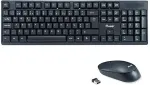 Klaviatuur Equip Kombi Wireless Tastatur+Maus PT schwarz