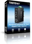TrendNet TI-IG60 - Power Injector (DIN-Schienenmontage m&ouml;glich) - 60 Watt - output connectors: 1 (TI-IG60)