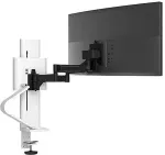 ERGOTRON TRACE SINGLE MONITOR PANEL CLAMP BRIGHT WHITE