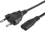 StarTech LAPTOP POWER CORD - 18 AWG EU PLUG TO C7 - 18AWG
