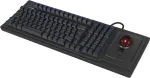 Klaviatuur Keysonic Trackball-TAS Full-Size, BK, KSK-8202ELU-T (DE)