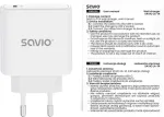 Savio LA-14 20W Wall Charger with Power Delivery 3.0