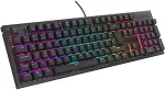 Klaviatuur GENESIS NKG-2179 keyboard Gaming USB QWERTZ German Black