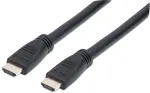 Manhattan HDMI-Kabel 4k@60Hz CL3 zert. geschirmt 10m