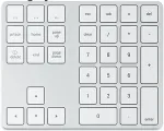 Klaviatuur Satechi Extended Wireless Keypad Silver