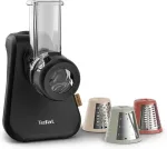 K&ouml;&ouml;gikombain Tefal MB77EN electric grater/spiralizer Plastic Black