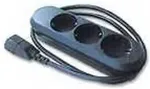 UPS ONLINE SCHUKO-ADAPTER 10A 3X