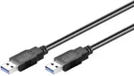 Goobay USB-kabel 50cm Sort