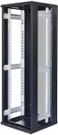 TOTEN 19" cabinet , System G, 37U, 600x600, glass door, perforated rear door, 800kg load, black / G6.6637.9801 / 19-G6637GP