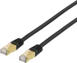 DELTACO S/FTP Cat7 patchkabel, LSZH (halogeen), 1m, kaaluga