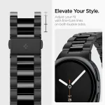 SPIGEN Kellarihm Modern Fit, Samsung Galaxy Watch9 / Watch8 / Watch8 Classic (40 / 44 / 46 mm), must, 316L,
