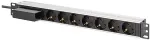 Digitus 1U ALUMINIUM PDU 7X SCHUKO RACKMOUNT 1X CIRCUIT BREAKER