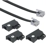 Schwaiger Telefon Anschlussleitung universal 6m