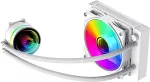 GameMax CPU Liquid Cooler | ICEBURG 120 WT | White