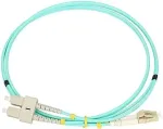 Extralink LC/UPC-SC/UPC Patchkabel, Multimode, OM3, Duplex, 3mm, 5m