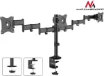 Maclean Holder Desktop 3 LCD monitors twin arms of the MC-691 13 "-27" 8kg