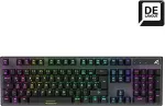 Klaviatuur SHARKOON SKILLER SGK20 (black, DE layout, Huano Red)