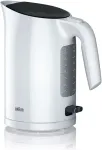 Veekeetja Braun PurEase WK 3100 WH Wasserkocher 1,7 l Wei&szlig; 2200 W (0X21010008)