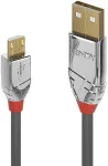 Lindy USB 2.0 Kabel Typ A/Micro-B Cromo Line M/M 2m