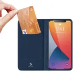 Dux Ducis Kaitse&uuml;mbris kaanega Skin Pro, Apple iPhone 12 / 12 Pro, tumesinine,