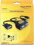 DeLOCK 2 Port VGA Data Splitter 450 MHz