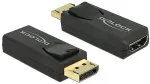 DeLOCK Displayport Adapter DP -> HDMI St/Bu 4K Passiv schwar