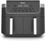 Frit&uuml;&uuml;r NINJA DualZone 7.6L 2-Drawer Air Fryer - DZ801EU