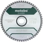 Metabo circular saw blade "multi cut - classic", 254x30 Z60 FZ/TZ 5&deg;neg (for semi-stationary circular saws)