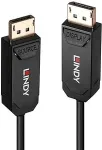 Lindy DisplayPort kaabel Fibre Optic Hybrid DP 2.0 20m Black