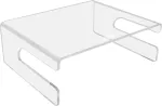 AVELI DESQ monitor stand with keyboard cutout