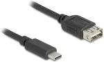 DELOCK USB 2.0 Kabel USB Type-C Stecker zu EASY USB Typ-A Buchse 3 m