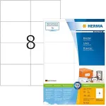 HERMA Premium kleebised A4 valge 105x74 mm paber 1600 tk.