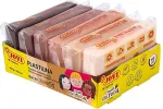 JOVI plastiliin 6 v&auml;rvi, a' 50 g, nahatoonid