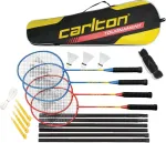 Carlton Badminton set TOURNAMENT G3 4 rackets+3shuttlecocks+net+bag