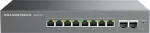 GRANDSTREAM GWN7721P L2 Lite managed switch, 8x 2.5GbE RJ45, 2x 10G SFP+, PoE/PoE+