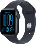 APPLE Watch SE 3 GPS + Cellular 44mm Midnight Aluminium Case with Navy Blue Sport Band - S/M