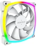 MONTECH AX120 PWM Computer case, Processor Fan module 12 cm White 1 pc(s)
