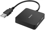 HAMA USB Jagaja 4 pesa USB 2.0