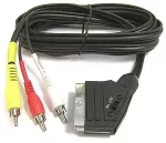 PREMIUMCORD SCART - 3xCINCH 1.5m in/out switch