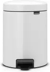 Denver Brabantia Pedal Bin Newicon 5,0 L valge