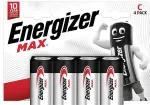 Energizer patarei Max Alkaline C CHP4