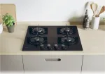 Pliidiplaat Candy Gas/glass hob black CVW6BB