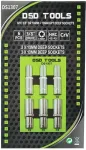 DSDTOOLS 6 TK 3/8" 10MM + 13MM 6-KANTSED PIKENDUSOTSAD DS1307