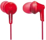 Panasonic RP-HJE125E-R headphones/headset Wired In-ear Music Red
