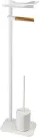 No name FREE STANDING TOILET BRUSH ALBANY WHITE
