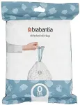 Brabantia PerfectFit Bin Liner Type O 30 L, 40 Bags