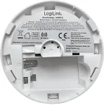 LOGILINK Rauchmelder austauschbare 9V Batterie wei&szlig;