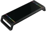 CONCEPTRONIC Monitortischerh&ouml;hung Gaming +4xUSB-A2.0 schwarz