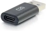C2G USB C Female to USB A Male 3.0 Adapter (54427)