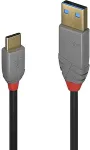 Lindy USB 2.0 Kabel Typ A/C Anthra Line M/M 2m